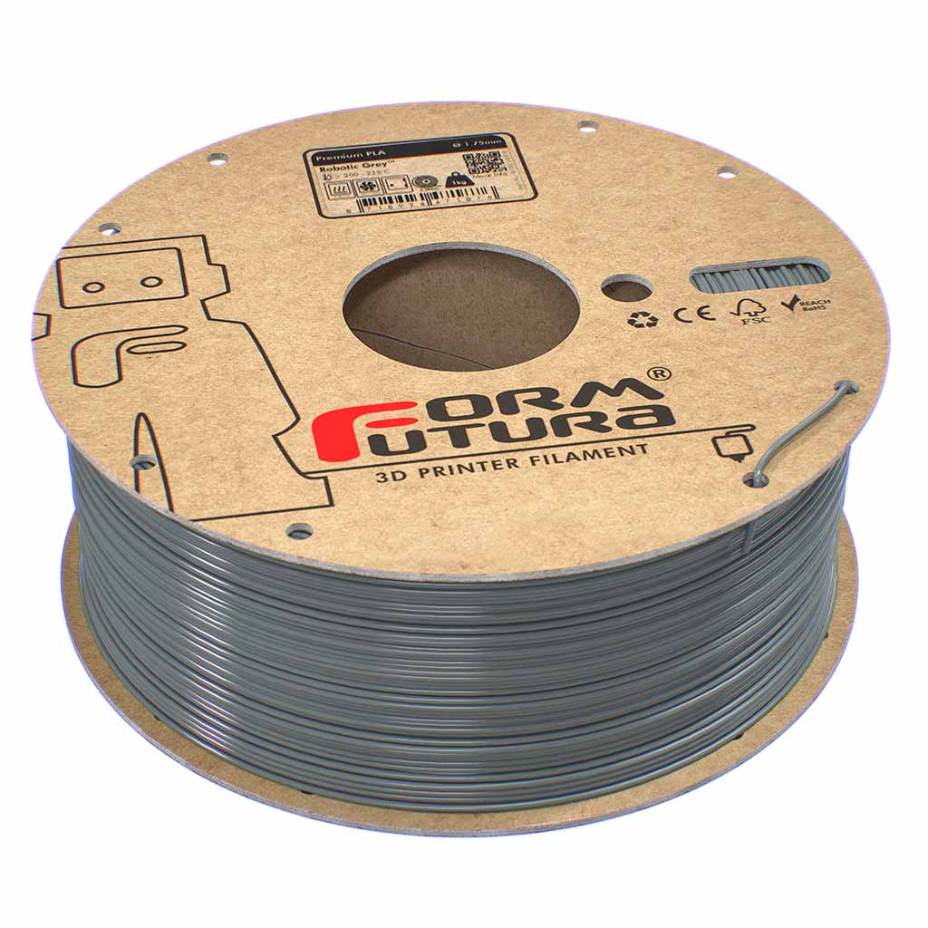 Formfutura Premium PLA Filament robotic grey