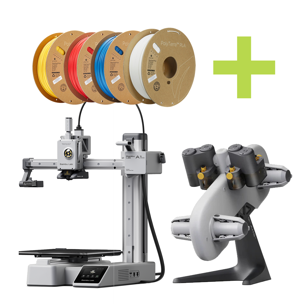 DEAL: Aktion Bambu Lab A1 mini Combo 3D Drucker inkl. 4x PolyTerra PLA