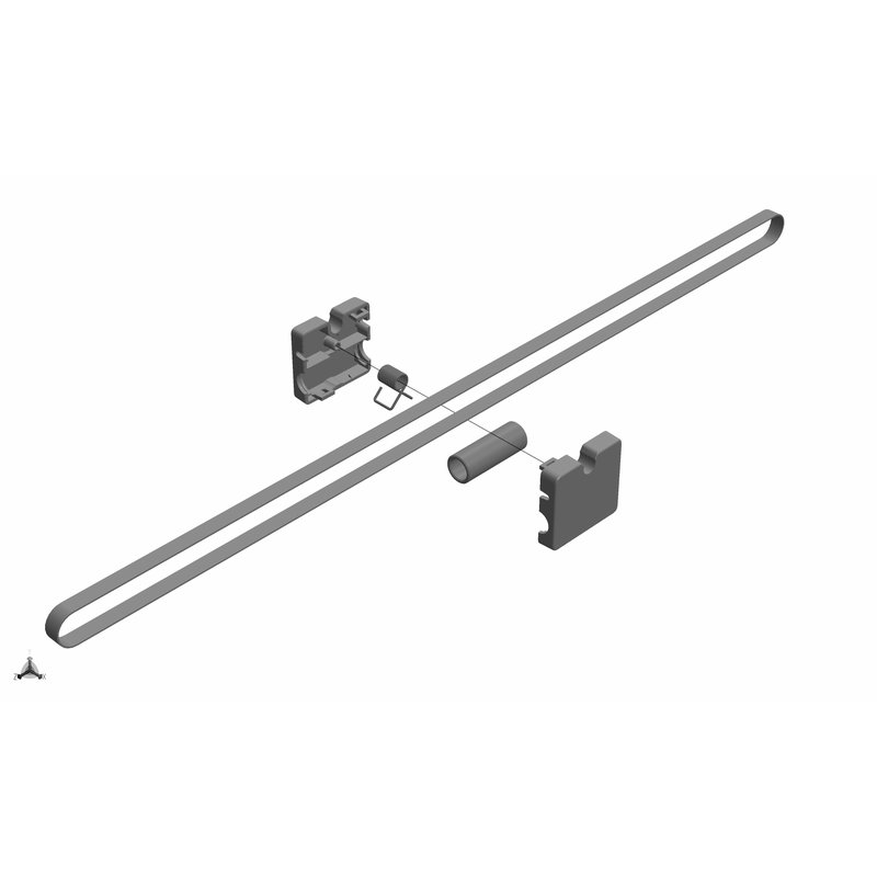 [PACUM00134] UltiMaker Sliding Block Assembly 616 UM3 / 3E / S3 / 2+C