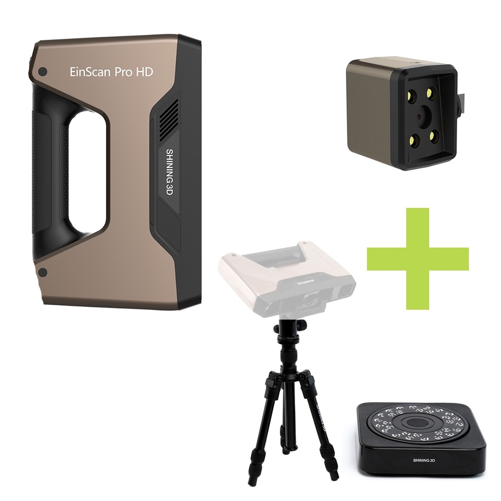 [SHWSH00075.E1] EDUCATION ANGEBOT: Shining 3D Einscan Pro HD 3D-Scanner inkl. Industrial & Color Pack