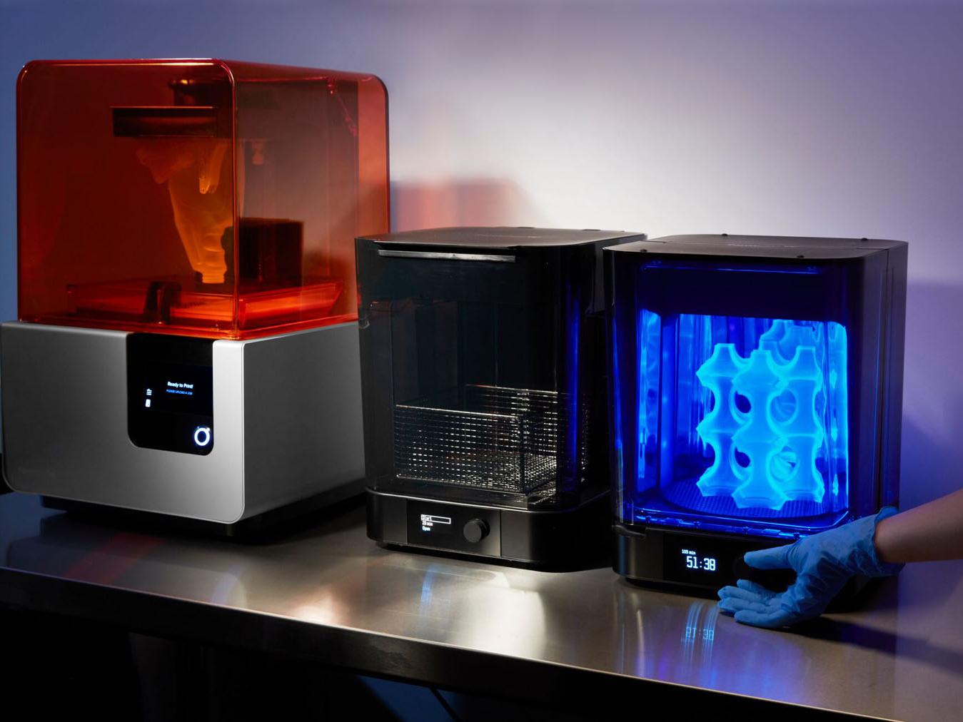 formlabs form 3d drucker in betrieb