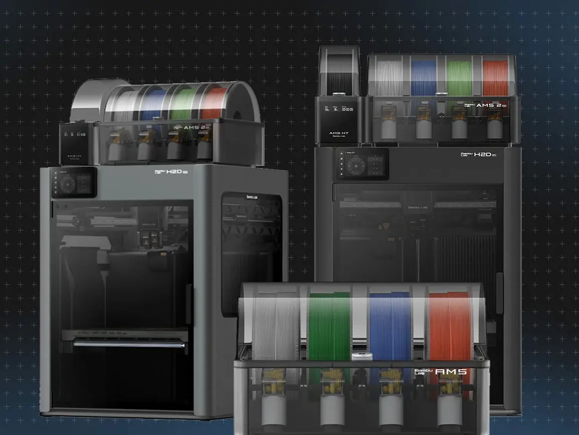 Bambu Lab Drucker mit AMS 2 Pro