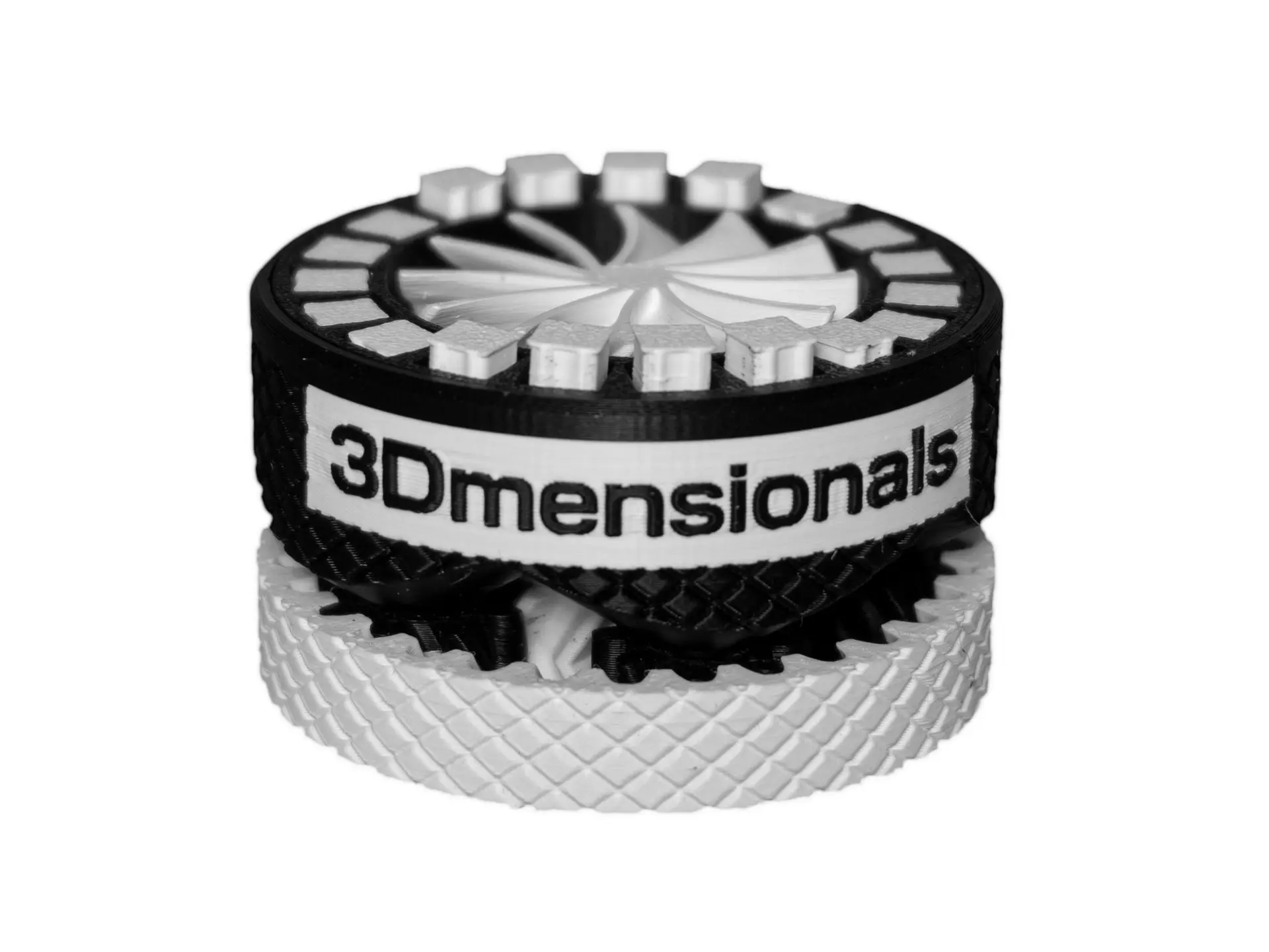 3dmensionals Musterdruck mit Bambu Lab PLA Basic gedruckt