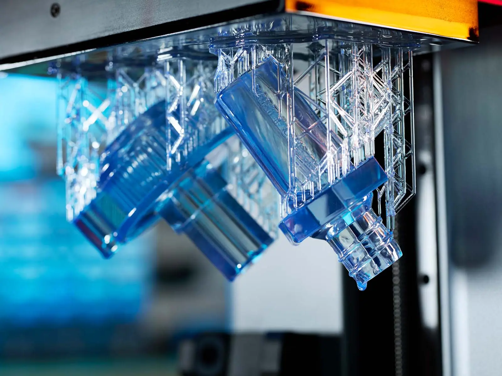 Formlabs 3D Druck am abtropfen