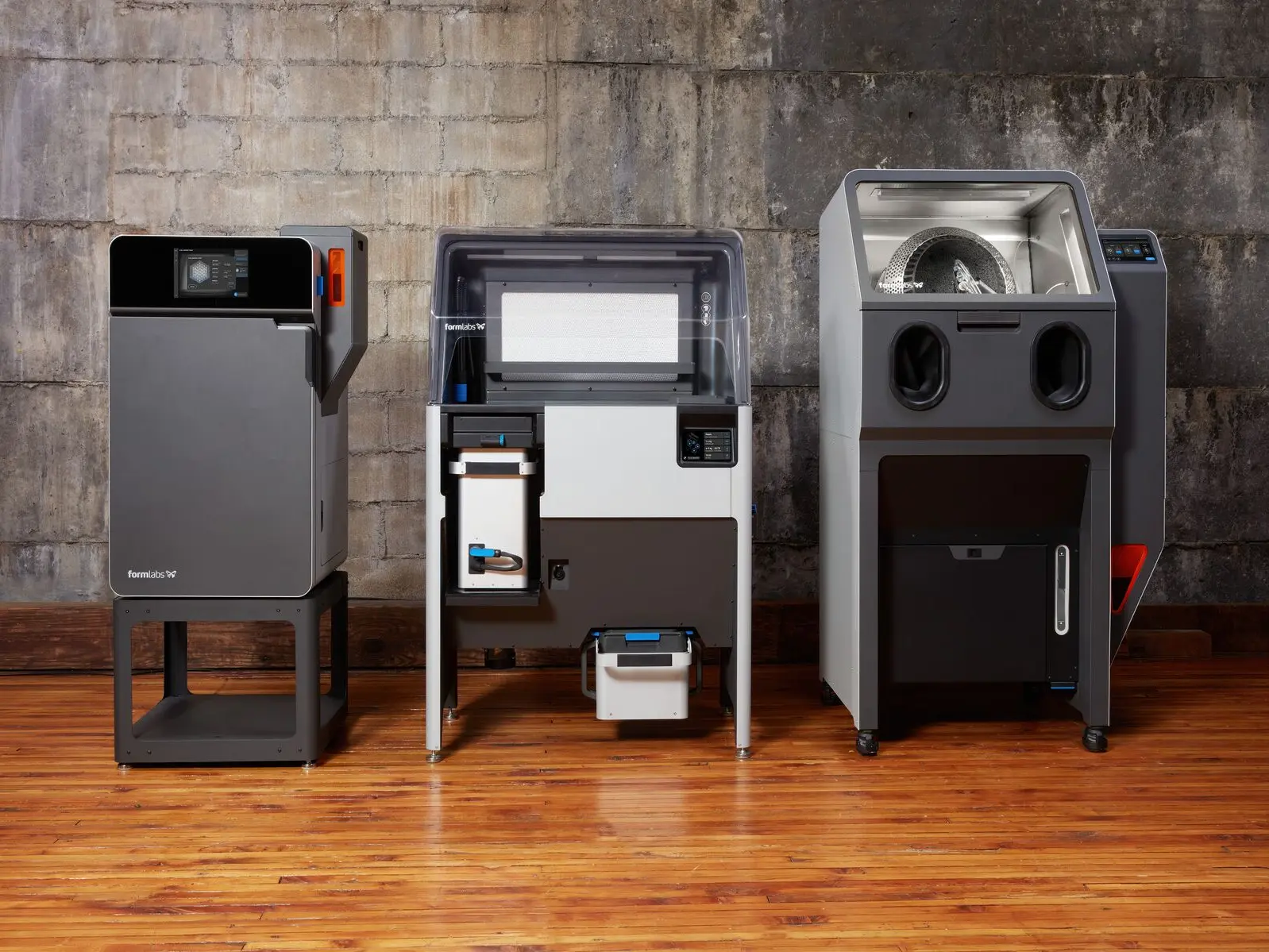 Formlabs Ecosystem mit der Formlabs Fuse, Sift und Blast