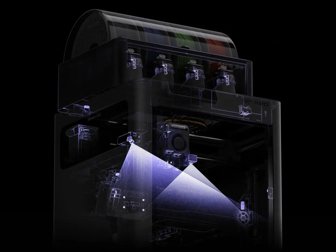 Bambu Lab X2D Sensorik