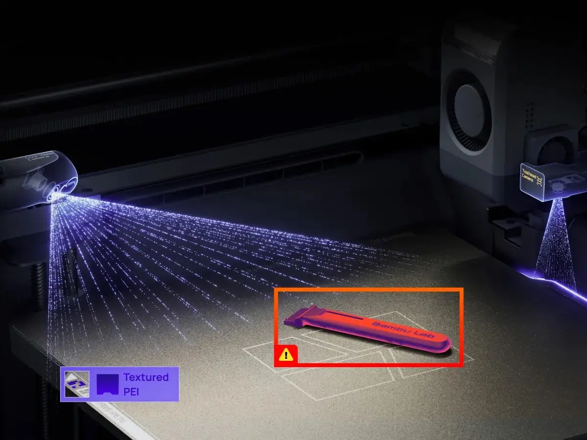 Bambu Lab X2D KI-Überwacht