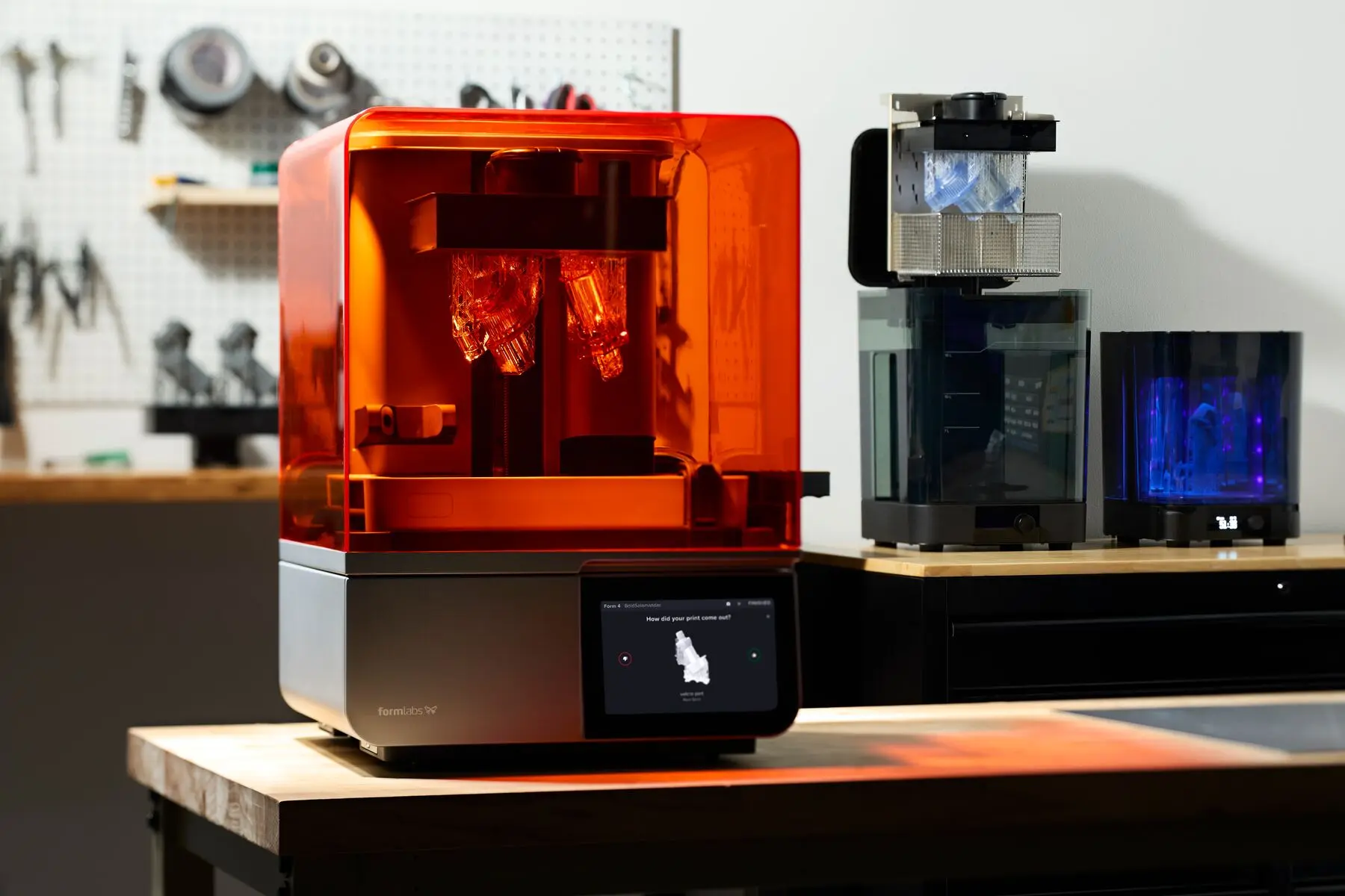 Formlabs Drucker steht in einer Werkstatt