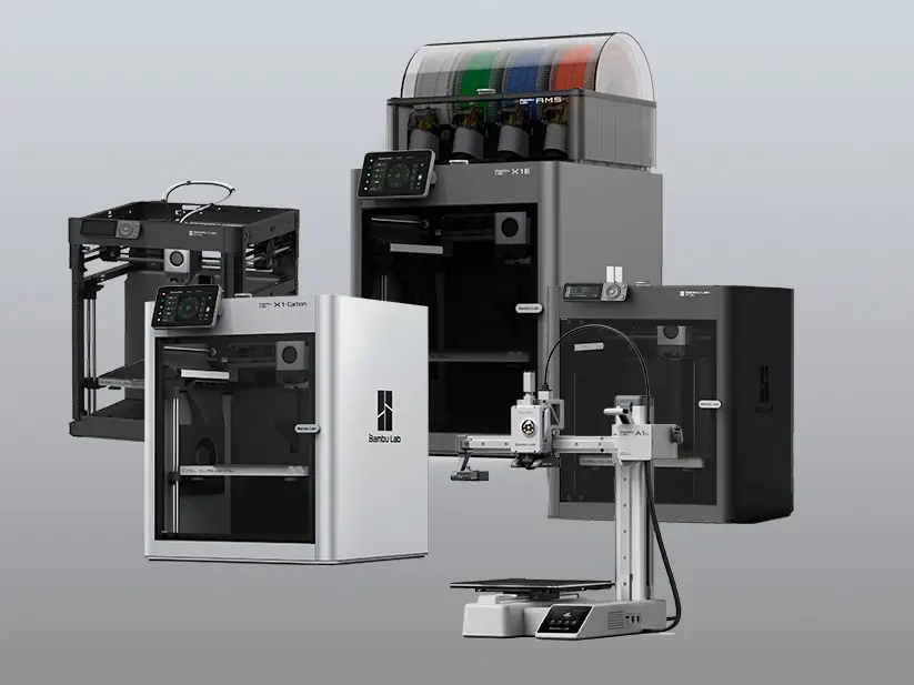 Verschiede 3D Drucker von Bambu Lab