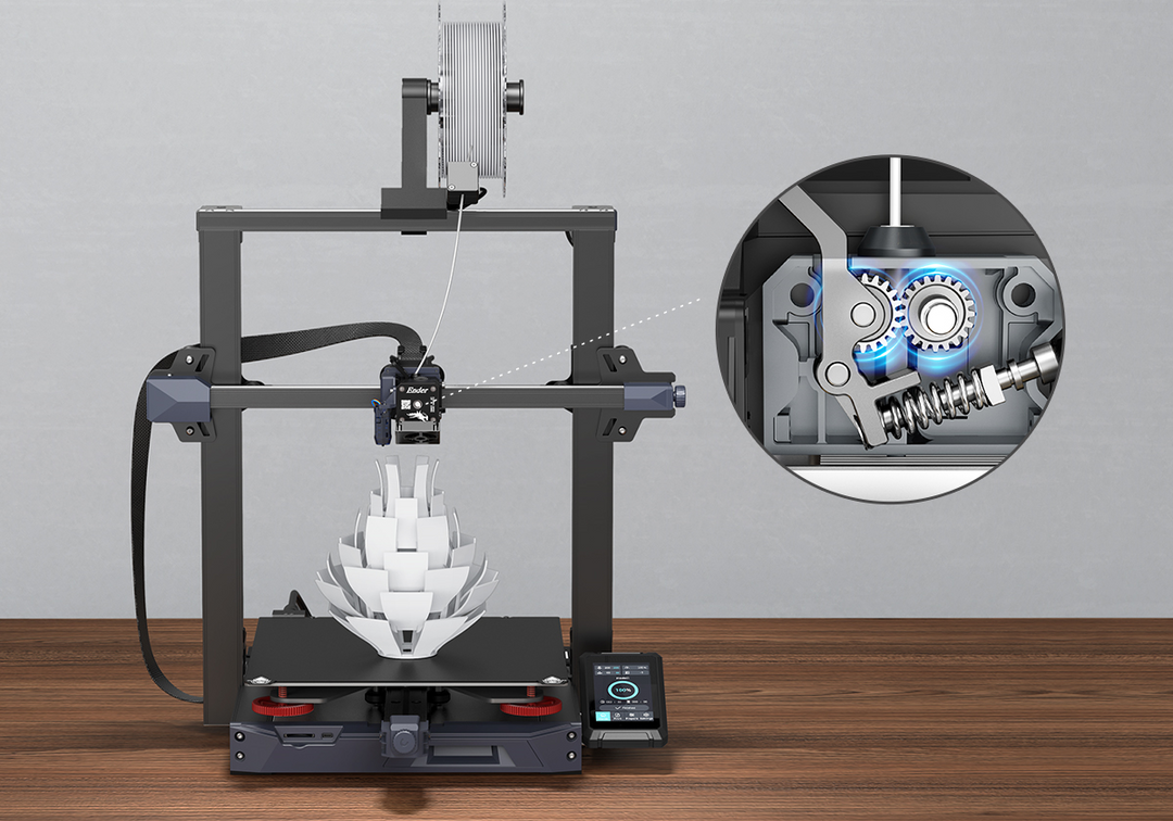 Ender-3-S1-Plus-Extruder