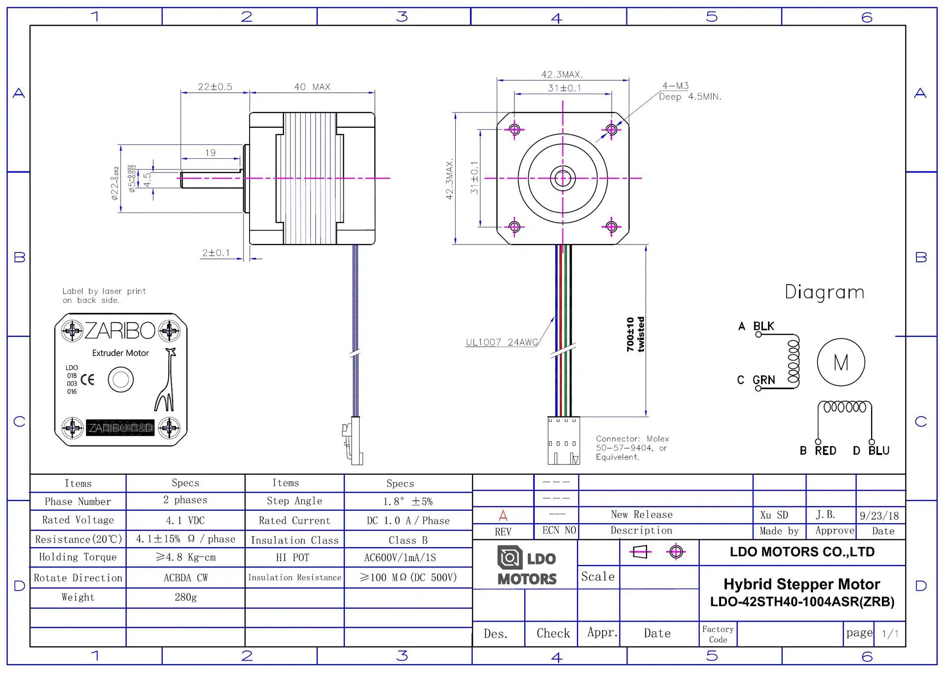 ExtruderMotor