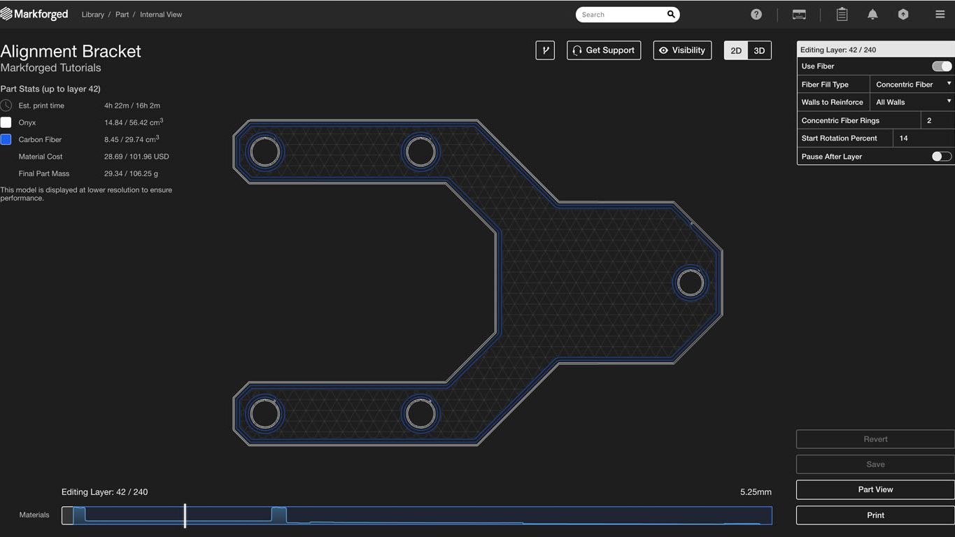 MArkforged-slicer-software