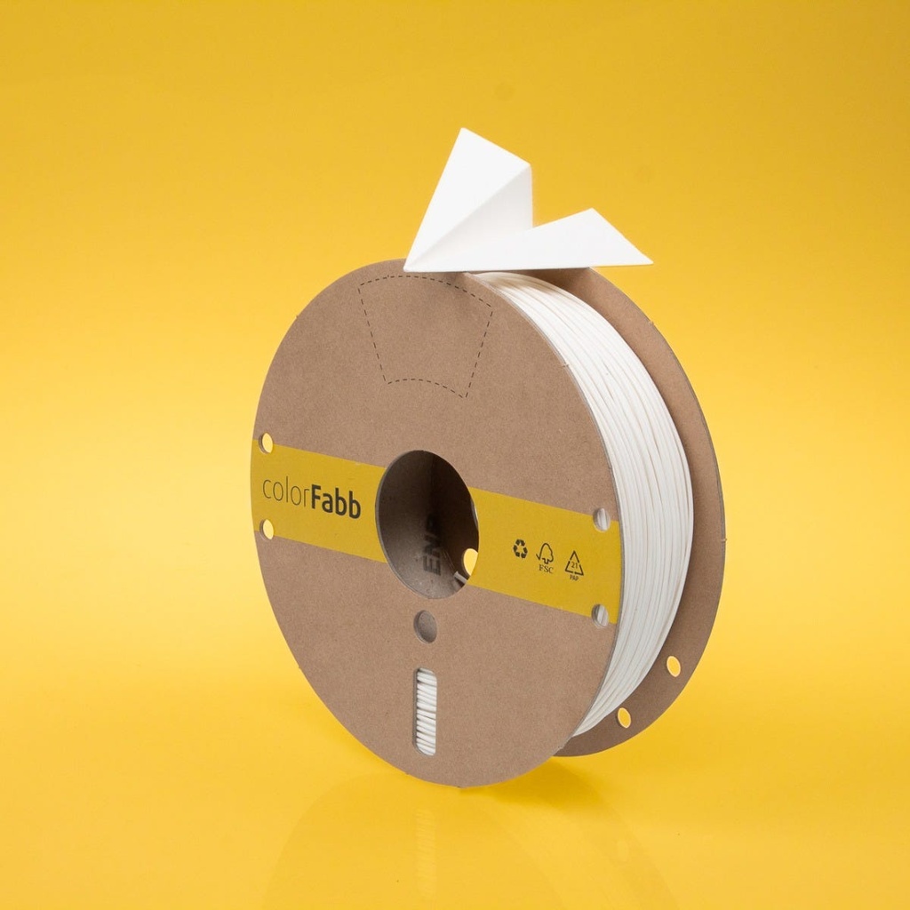 colorFabb LW-PLA-HT High Temperature Filament White
