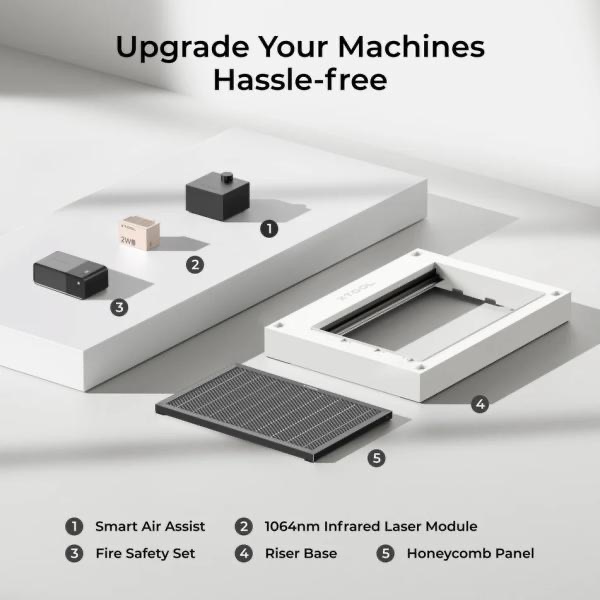 xTool S1 Lasser Cutter /-Gravierer   Deluxe Kit
