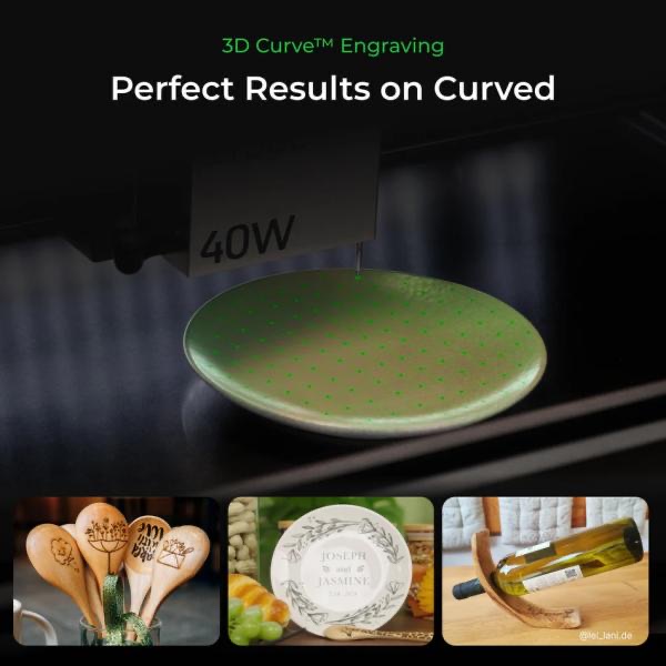 xTool S1 Lasser Cutter /-Gravierer   Deluxe Kit