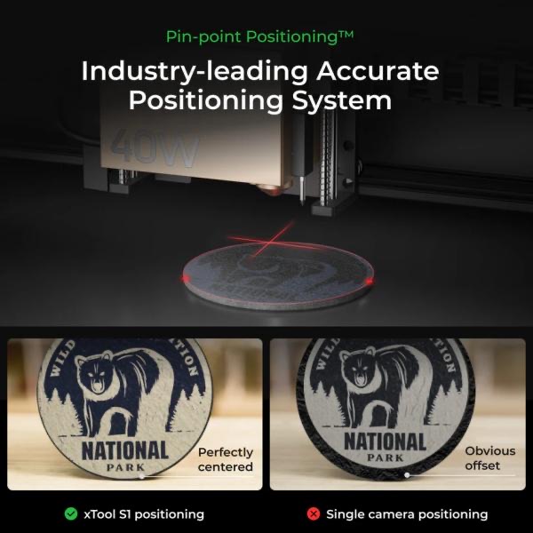 xTool S1 Lasser Cutter /-Gravierer   Deluxe Kit