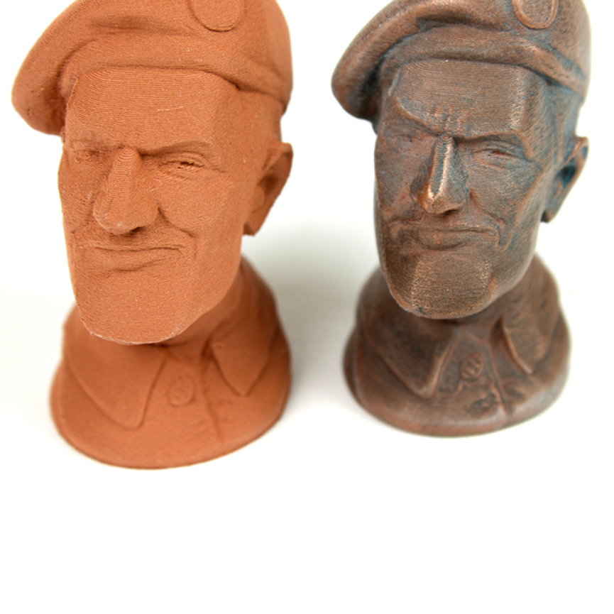 copperFill - unpoliert (links) - poliert (rechts) Colonel by Ola Sundberg