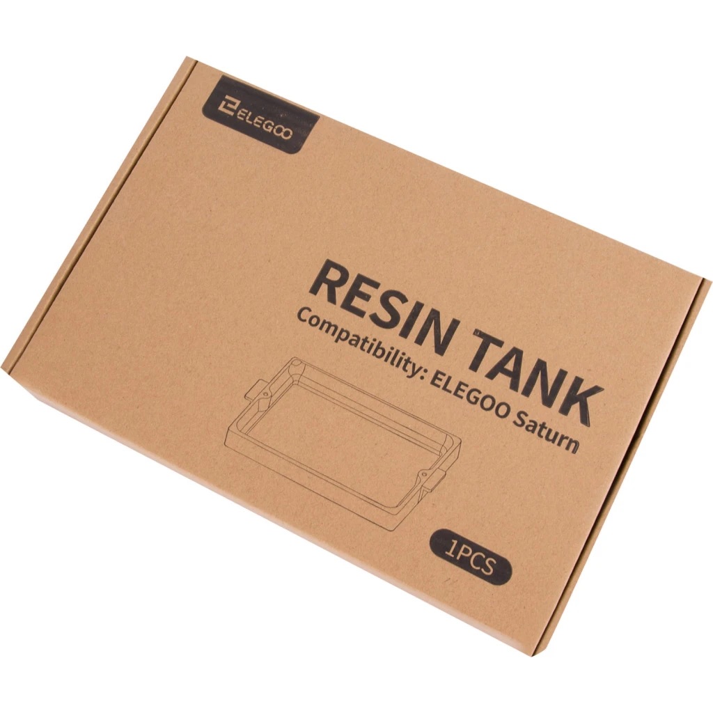 Elegoo Resin Ersatztank Metall für Saturn 2 3D Drucker Verpackung