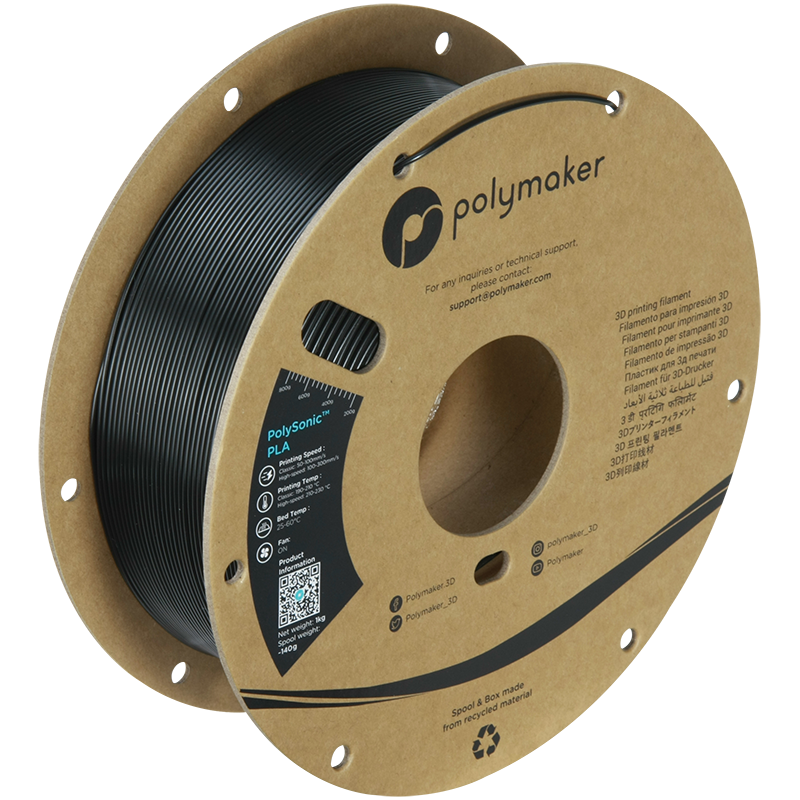 Polymaker PolySonic PLA Filament (High Speed)