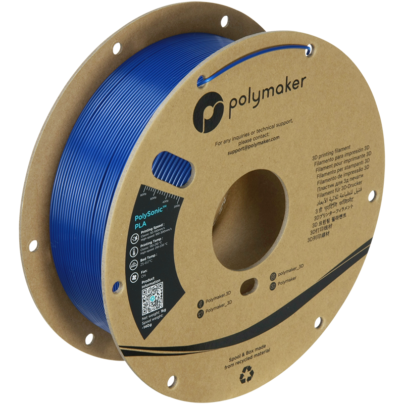 Polymaker PolySonic PLA Filament (High Speed)