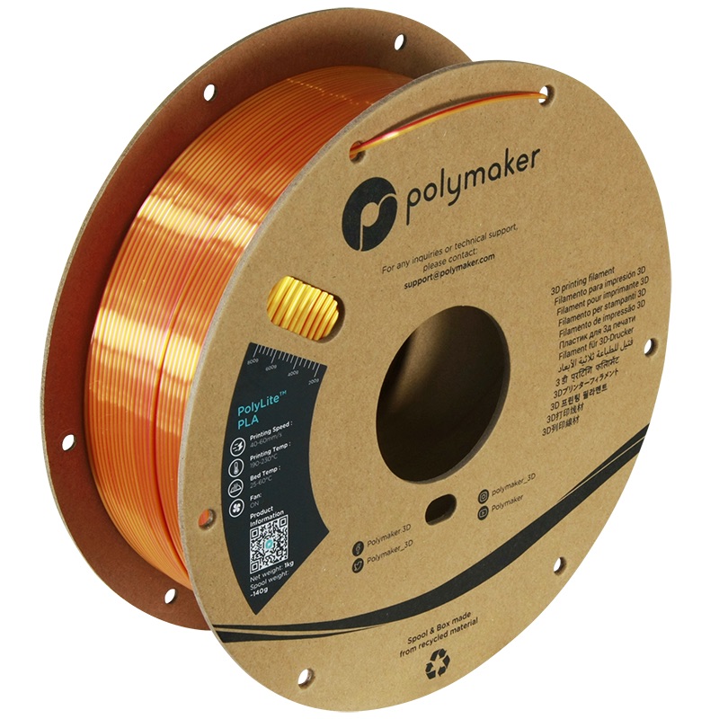 Polymaker PolyLite Dual Silk PLA Filament