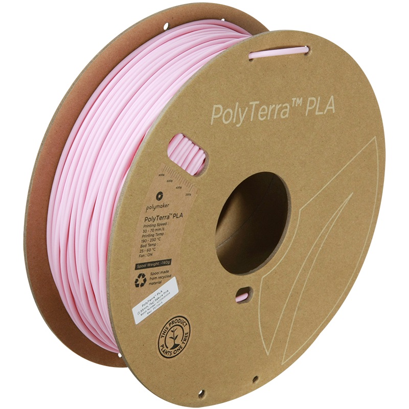 Polymaker PolyTerra PLA Filament Pastel Colors