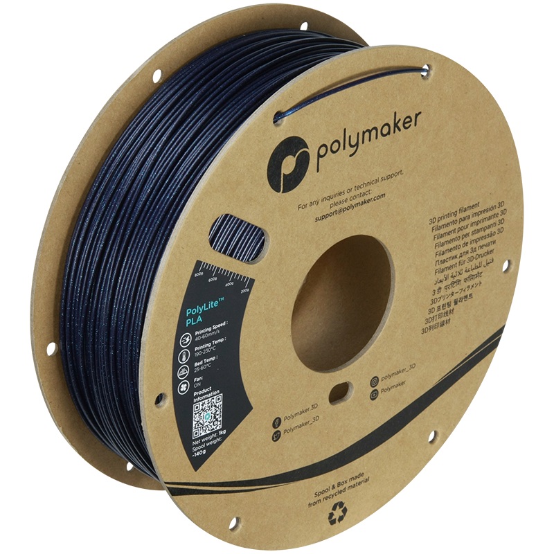 Polymaker PolyLite Galaxy PLA Filament