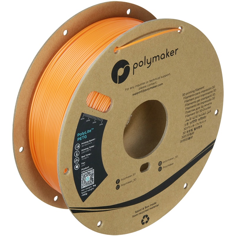 PolyMaker PolyLite PETG 1.75mm Purple 3D Printing filament 1Kg - 3D  FilaPrint
