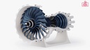 Bambu Lab Jet Engine Model Components Kit 006