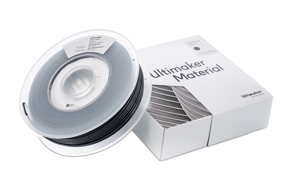 UltiMaker CPE Premium Filament, Dunkelgrau