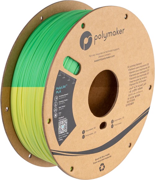 Polymaker PolyLite Temperatur Color Change