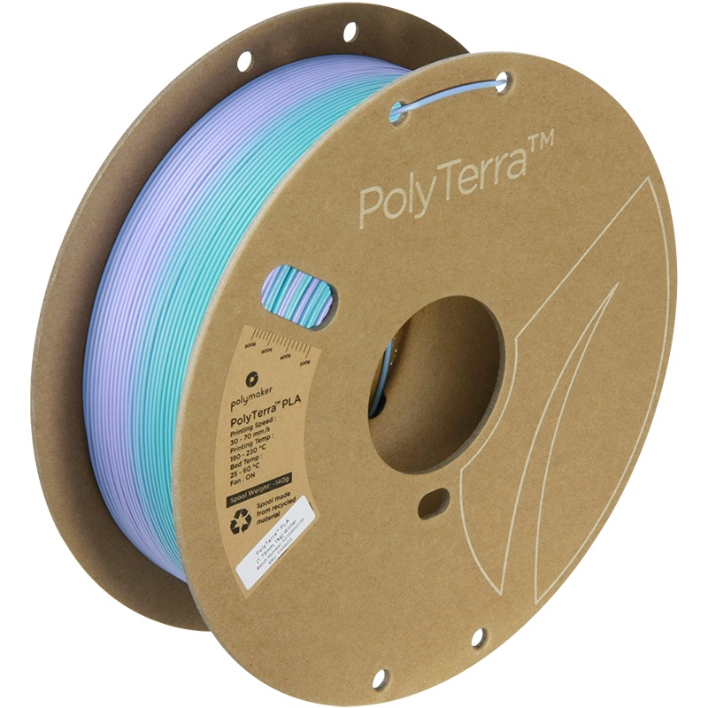 Polymaker PolyTerra PLA Filament Gradient Colors