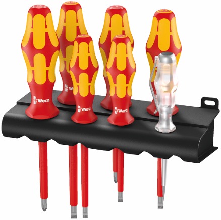 Wera Schraubendrehersatz Kraftform Plus Serie 100 7-teilig
