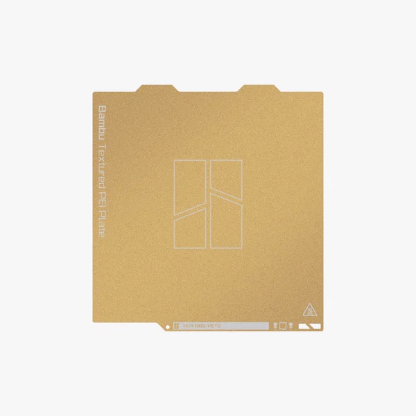 Bambu Lab Textured PEI Plate (gold)