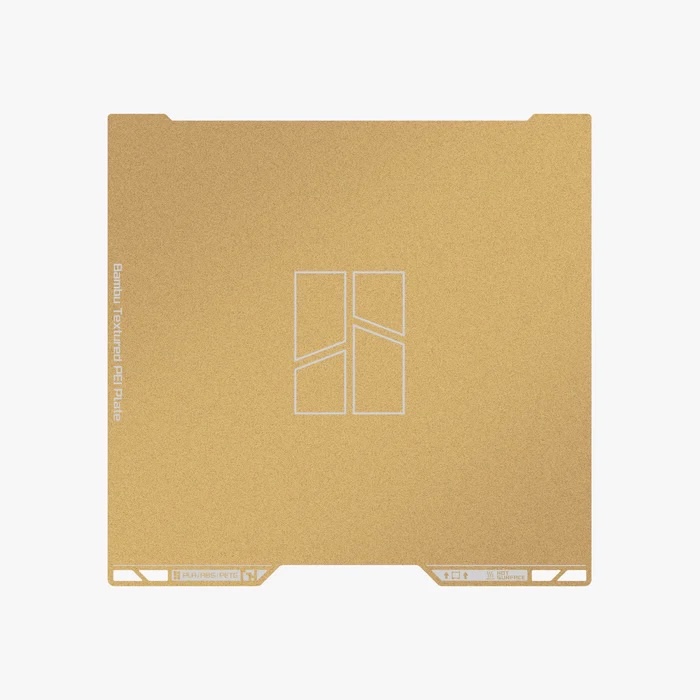 Bambu Lab Textured PEI Plate (gold)