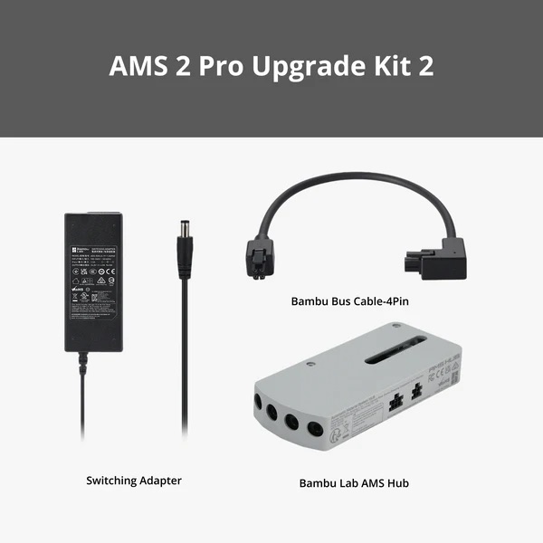 Bambu Lab AMS 2 Pro Upgrade Kit 2 (mit Hub)