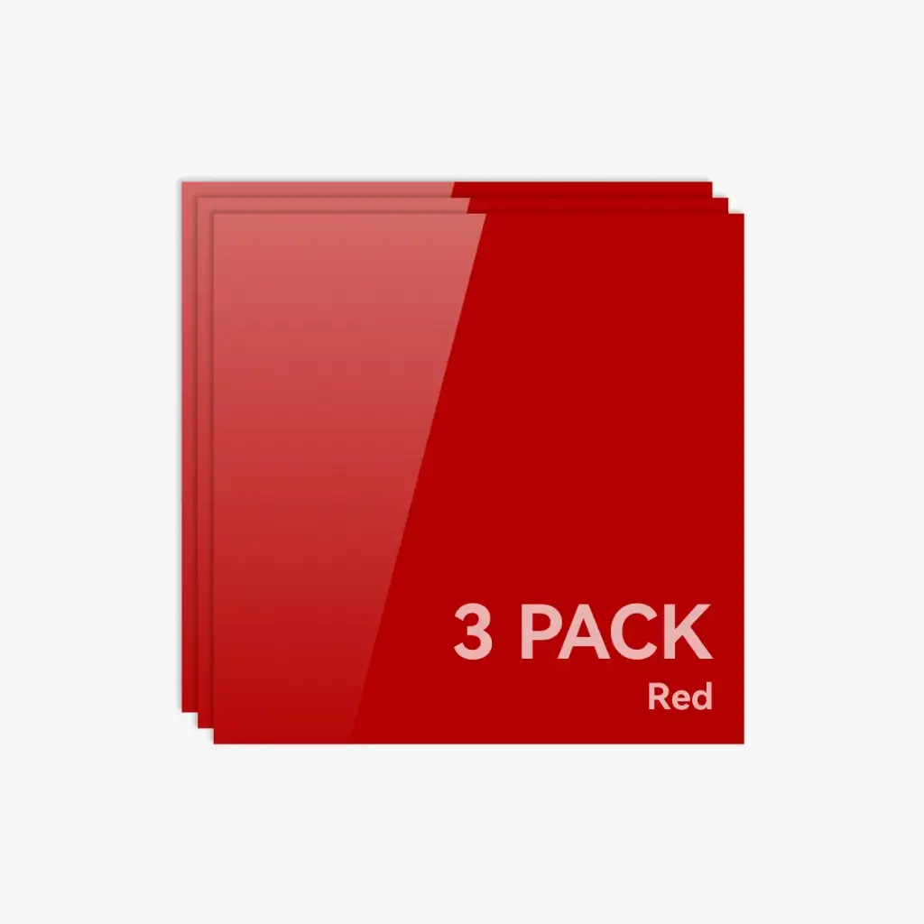 Bambu Lab Opaque Glossy Acrylic 3mm (3pcs)