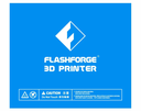 FlashForge Build Plate Sticker für Guider IIS