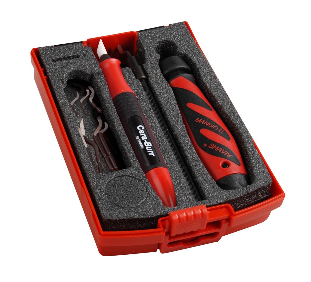 Entgrater-Set Premium 11-teilig