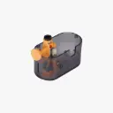 Bambu Lab AMS lite Filament Funnel Unit