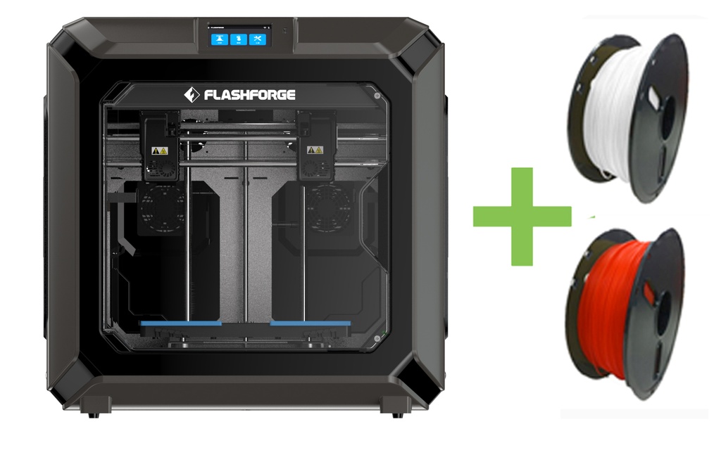 DEAL: Flashforge Creator 3 Pro IDEX 3D-Drucker plus 2 Spulen Filament