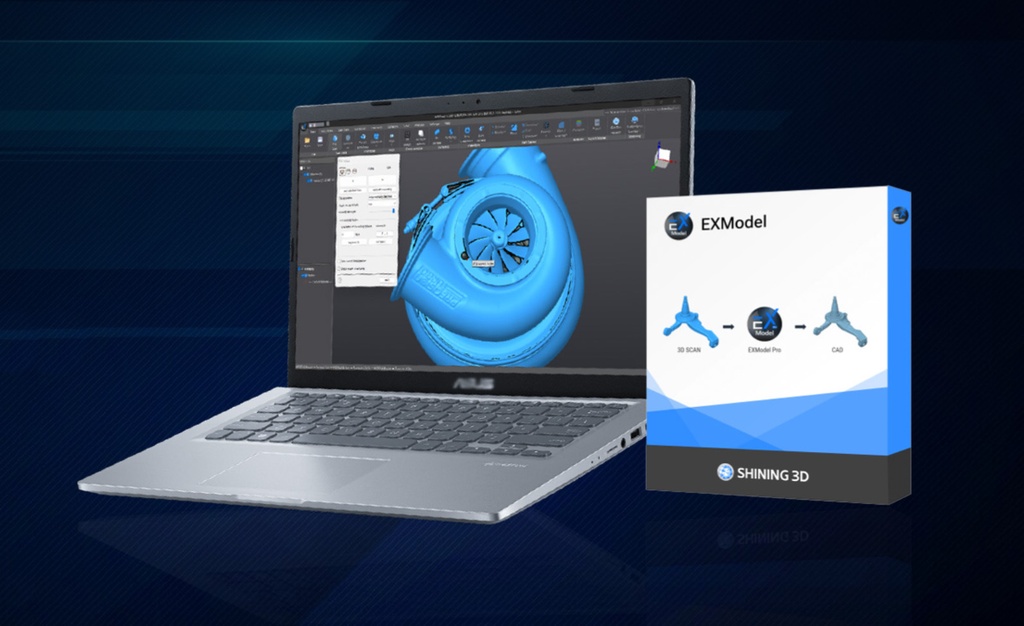 SHINING 3D EXModel Software (Personal)