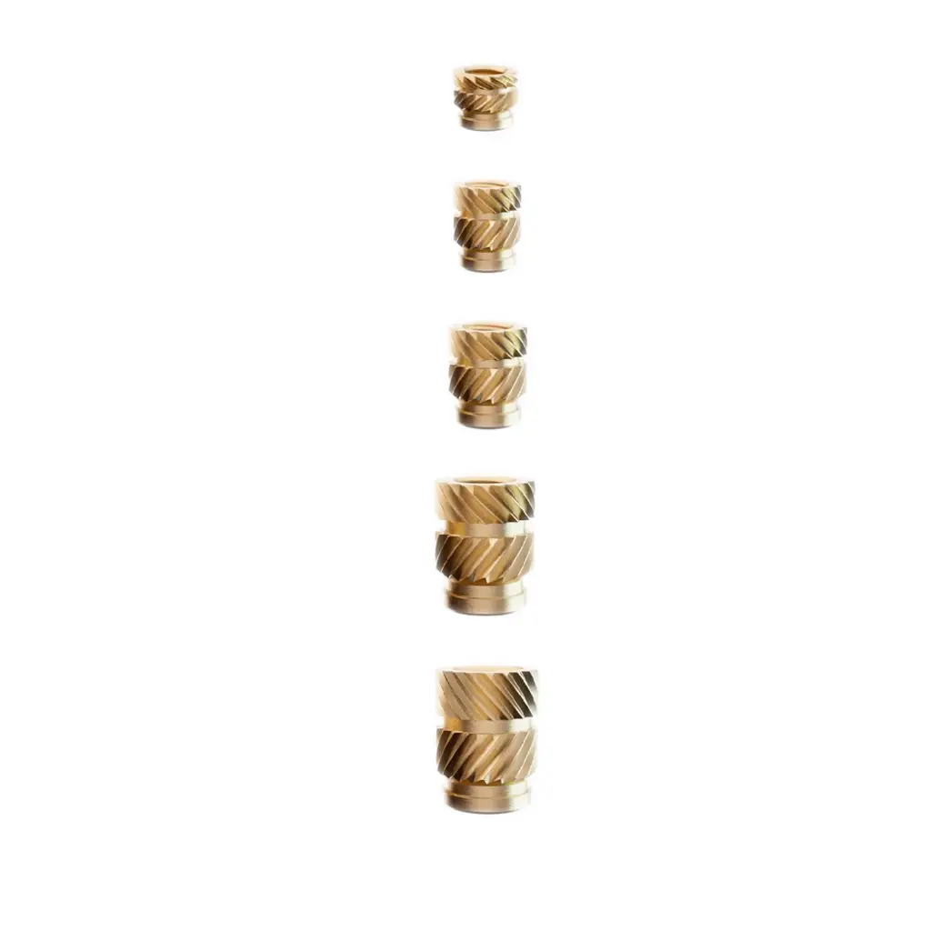 CNC Kitchen Gewindeeinsätze (zöllig) SET M (5 Größen / 350 Stk)