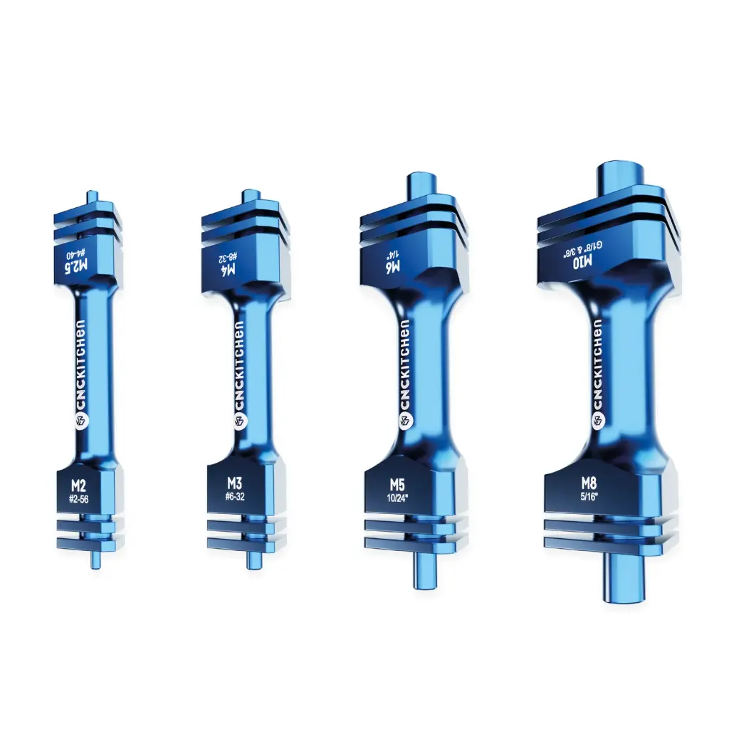 CNC Kitchen Insert Straightener Set M2 to M10