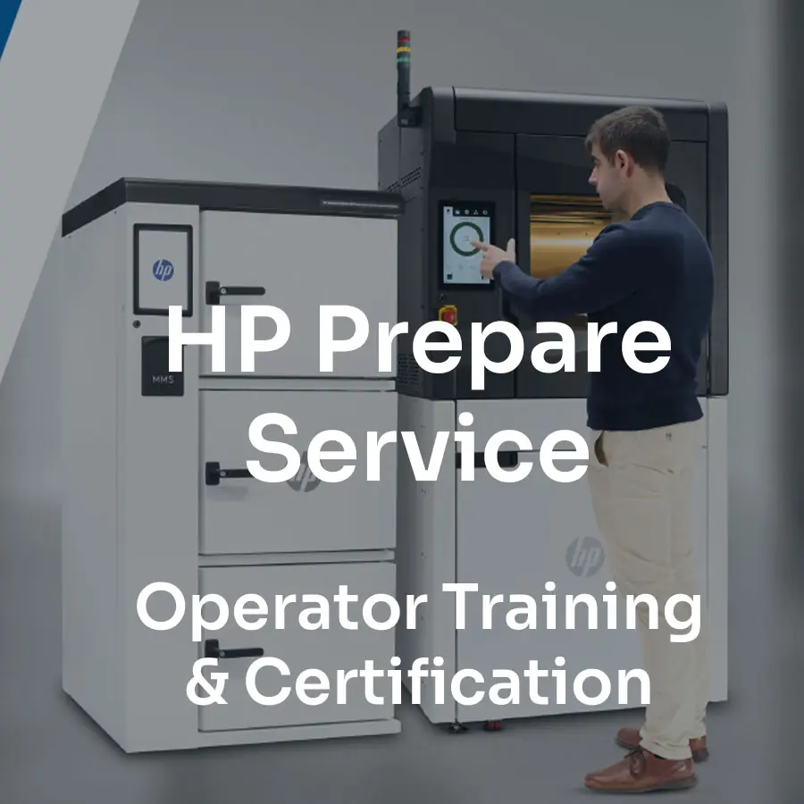 HP lndustrial Filament (IF) Prepare 3D Services - Operator Training and Certification