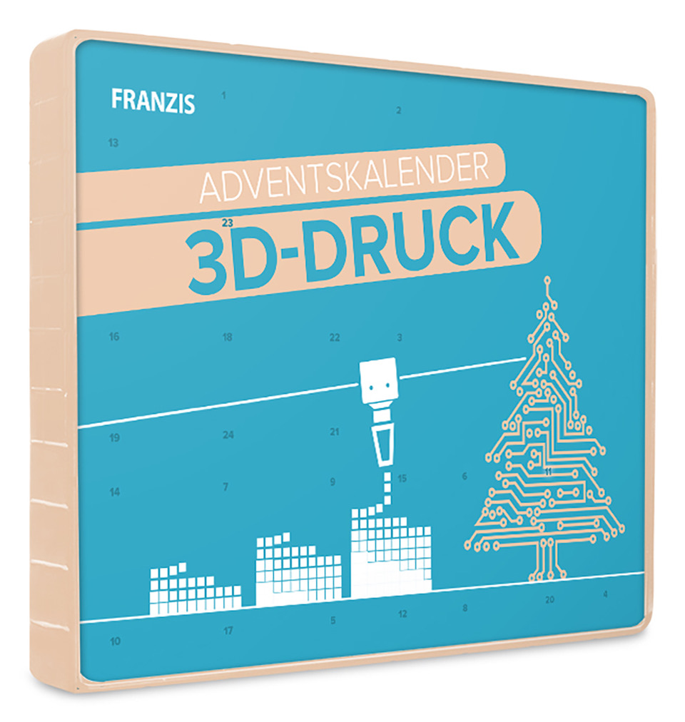 3D-Druck Adventskalender für Maker