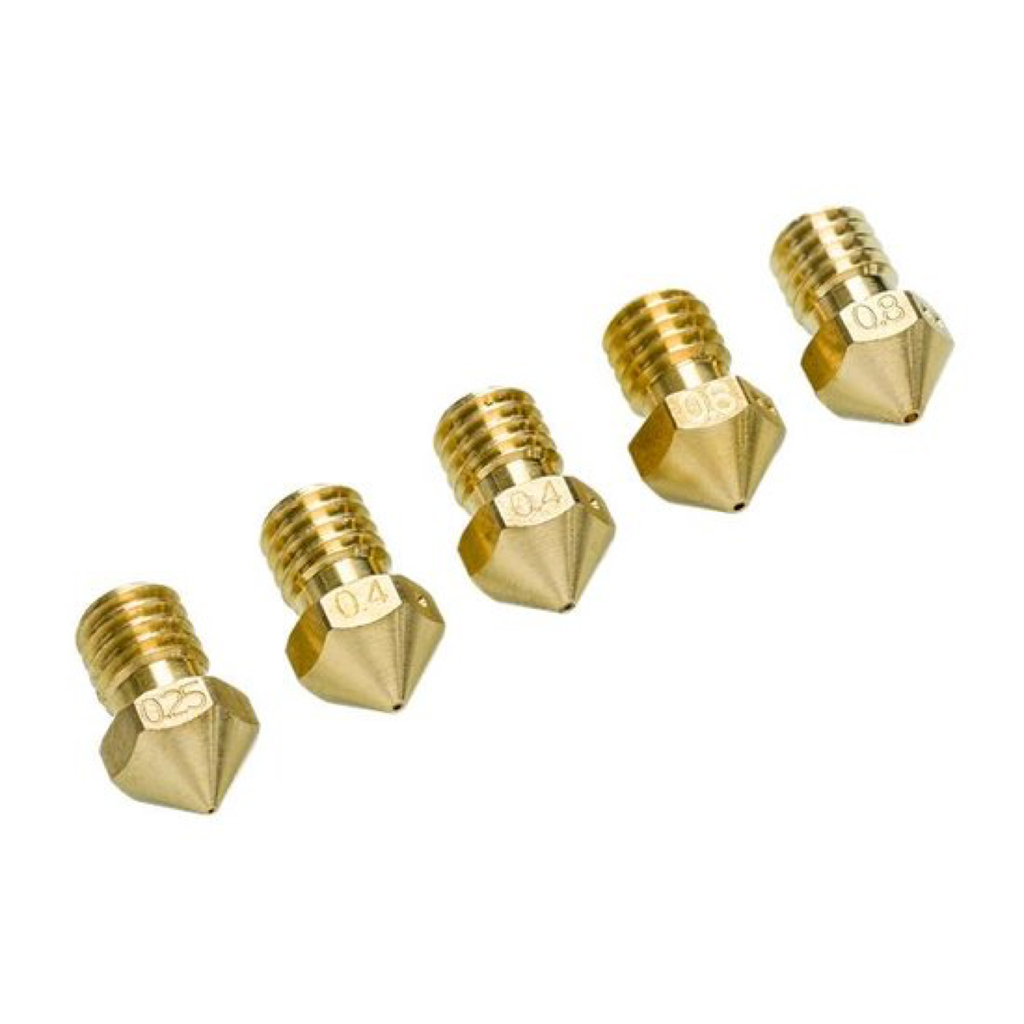 UltiMaker Nozzle Pack 5 Düsen gemischt für Ultimaker 2+ Serie