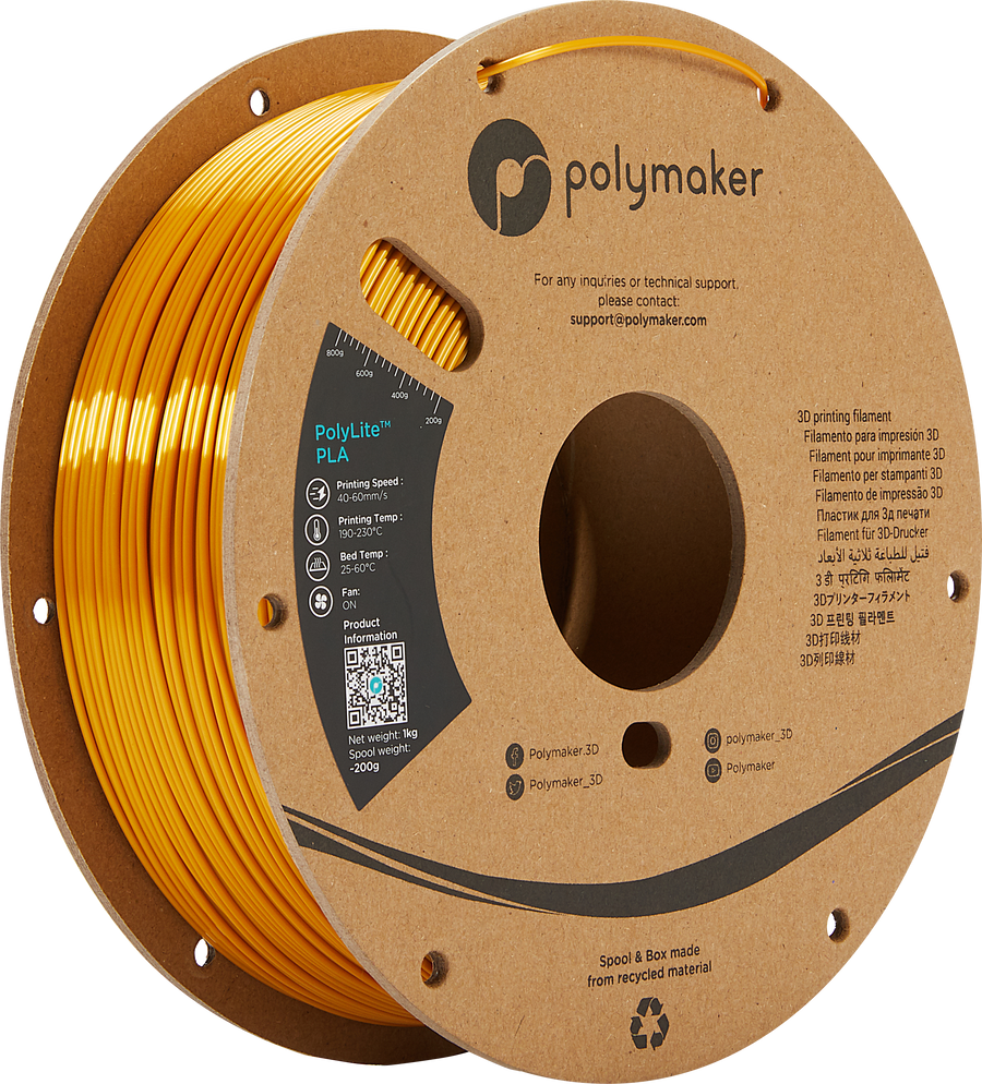 Polymaker PolyLite Silk PLA Filament