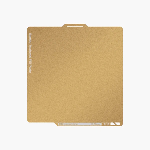Bambu Lab Textured PEI Plate (gold) für X1 / P1P / P1S
