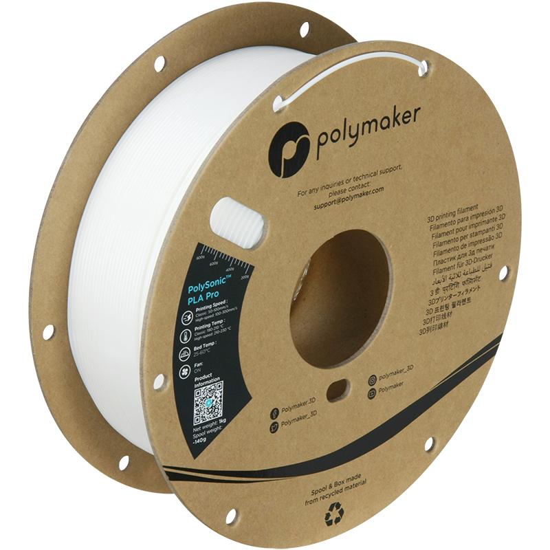 Polymaker PolySonic PLA Pro Filament (High Speed)